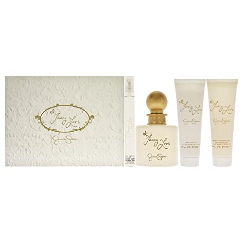 Jessica Simpson Fancy Love 4 Piece Gift Set: Eau De Parfum 100ml...