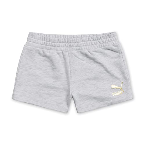 Image of PUMA Girls' 2pc Jersey SS Tee & French Terry Short Set