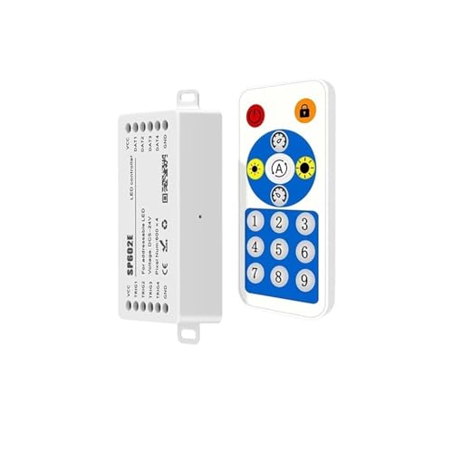 Contrôleur de sortie 4 canaux SP602E variateur LED DC5-24V pour lumières colorées résidentielles