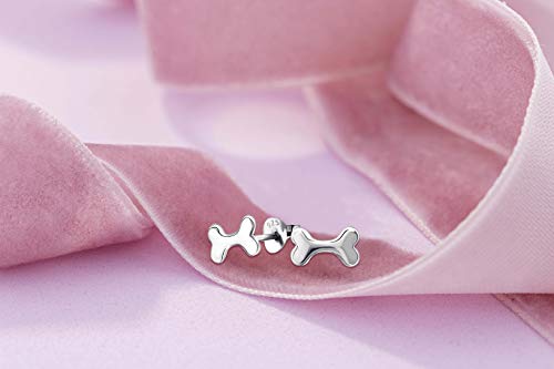 FIVE-D - Orecchini a forma di zampa di cane, in