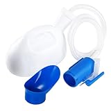 ONEDONE Female Urinal 2000ML Portable Pee Bottle for Women Camping Travel Hospital Home Bedridden Device (White)