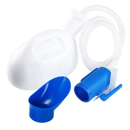 ONEDONE Female Urinal 2000ML Portable Pee Bottle Urinal for Women Hospital Camping Car Travel Bed Emergency Female Urination Device