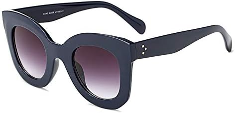 Freckles MarkThick Fashion Butterfly Sunglasses for Women Trendy Round Cat Eye Sun Glasses