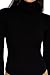 Forever 21 Women's Sweater-Knit Turtleneck Bodysuit Black