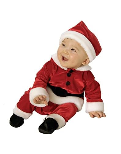Image of PK HUB Christmas Costume Santa Claus Dress For New Born Baby Girl & Baby Boy Kids Costume Wear