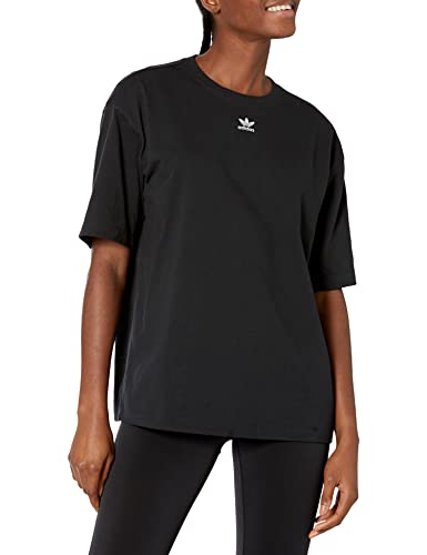 T-shirt adidas Originals femme noir vêtement casual en coton