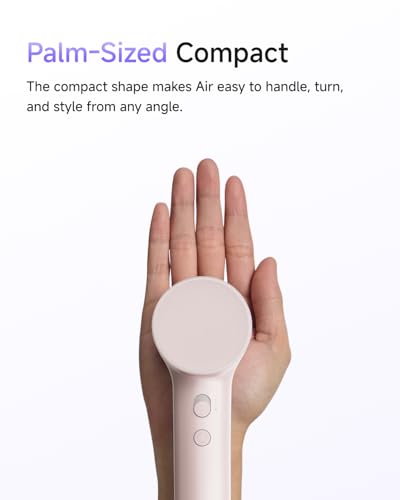 Image of Laifen Air 15 x Fast Drying Ionic Hair Dryer for Travel, Palm-Sized, Pink