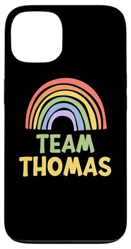 Happy Colorful Team Thomas Rainbow Pride Green Yellow X}zP[X iPhone 13 p