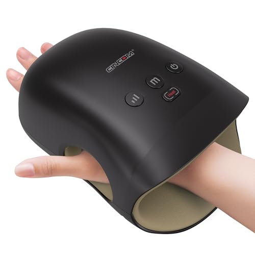 CINCOM Hand Massager - Cordless Hand Massager with Heat...