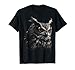 Eule Portr&auml;t Kunstwerk | Tiermotiv Eule T-Shirt