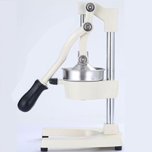 Exprimidor de acero inoxidable de alta resistencia - Exprimidor manual comercial para uso doméstico - Exprimidor de naranjas, granadas y manzanas - Para hoteles, restaurantes, fruterías y familias (
