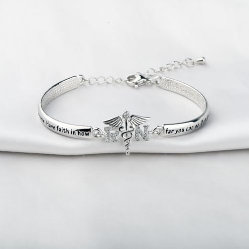Nurse Gift Nurse Bracelet RN Charm Nursing Graduation Gift Medical Jewelry Nurses Inspirational Gifts (tp)3