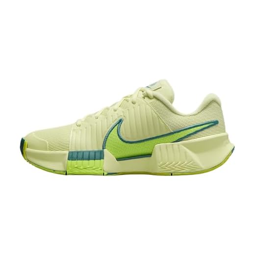 Nike WZOOMGPCHALLENGEPROHCPRM Chaussures à Lacets pour Femme, LUMINOUSGREENMINERALTEALTEAL-Haute Tension, 40/50 EU