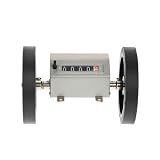 Voyoo Rollentyp Meter Zählerwalze Rad 5 Ziffern 0-9999.9 Messrad für Textil Stoff Leder