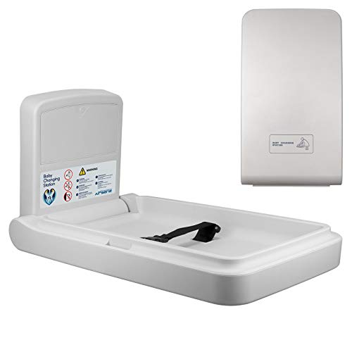 Commercial Vertical Wall Mounted Baby Changing Table