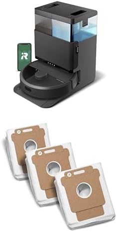 Paquete de iRobot Roomba Plus 405 (G181) Combo robot aspirador y trapeador con base de lavado automático, piezas de repuesto auténticas de iRobot