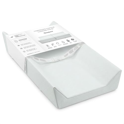 Image of Beautyrest Foam Contoured Changing Pad with Waterproof Cover