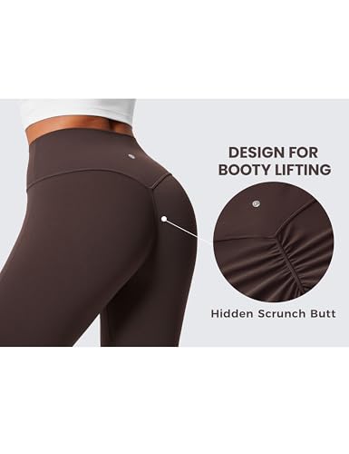 Image of CRZ YOGA Secretsculpt Flare Leggings 31 inch | Booty Scrunch Butt, Butterlift, Buttery Soft, Moderate Compression, Workout, Casual, No Front Seam, High Waist, for Women