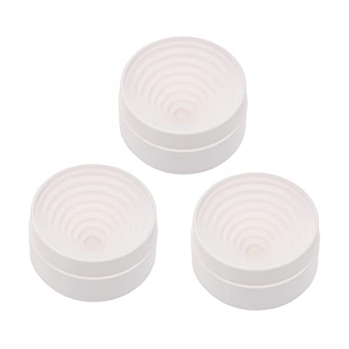 FUNOMOCYA 3Pcs Plastic Flask Stands Round Bottom Flask Holder Laboratory Flask Pad Plastic Flask Rest for Science Experiments and Lab Use