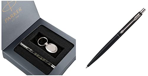 Image of Parker Vector Spark Black Special Edition Roller Ball Pen Gift Set Classic Matte Black CT Ball Pen