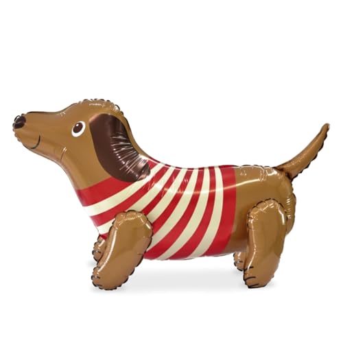 Toyland Riesen-Folienballon In Hundeform - 90 Cm, Gepunktet, Mit Selbstverschlussventil (Partydekoration)