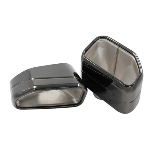 Silenciador de escape cuadrado negro para BMW X3 2022 de alta gama