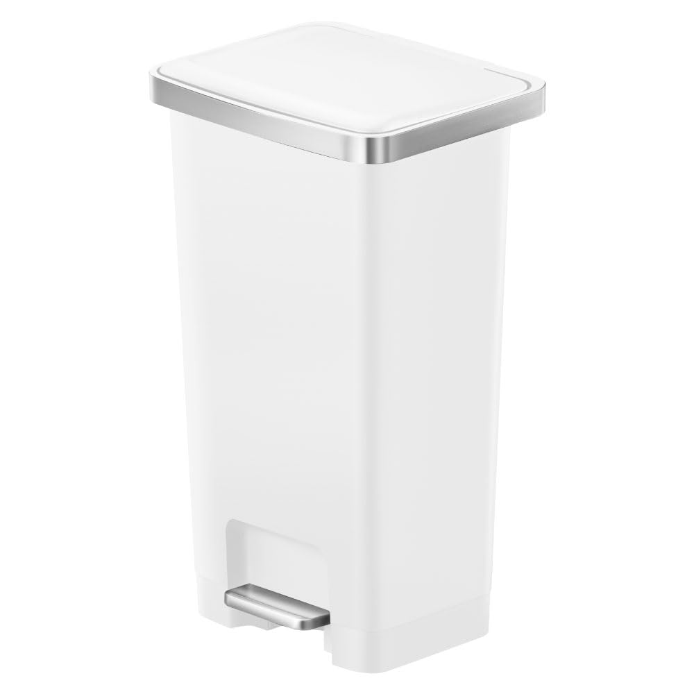 Amazon｜EKO イーケーオー ぺダルゴミ箱 45L 45リットル スリム