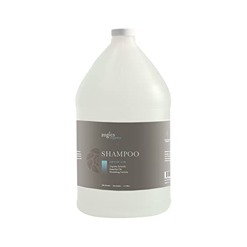 Zogics Organics Shampoo – Organic Shampoo For Women And Men, Hydrating Hair Shampoo With Natural Ingredients Like Aloe Vera, Avocado, And Calendula Oil (Fresh Air Scent, 1 Gallon) #TOP23