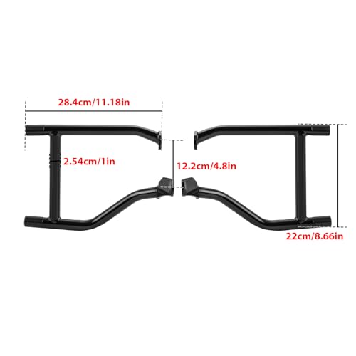 Protector para Alforjas Moto Harley Gloss Black miniatura 4
