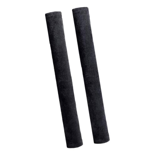 Tofficu 2 Piezas Guantes con mango antideslizante manija del aparato caliente Cubrir lavajilla gadgets cocina protector de pomo de puerta guantes de de nevera Black