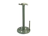 Hampton Nautical Antique Bronze Cast Iron Paper Towel Holder 13'-Sea Turtle Decoration-Beach Décor