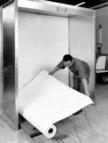 Binks BIN-29-836 Flame Retardant Booth Paper 60 in. x 300 ft.