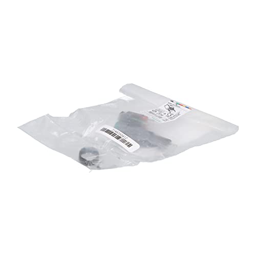 Bouton poussoir lumineux vert avec contact inverseur NA NC saillie