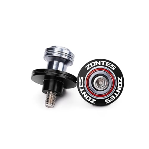 Tornillos M8 de aluminio CNC Zontes para protección premium de caballetes basculantes 4