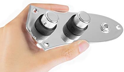 920D Custom JB-CON-CH/BK Upgraded Dual Pickup Bass Concentric Control Plate