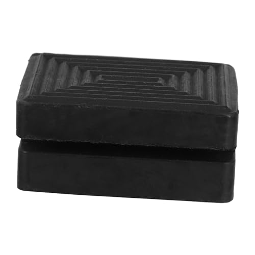 HORIALENCE パッドアダプター ピンチ ル自動車用リフトラバーパッド 溝付き設