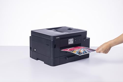 Brother MFC-J4550DW Imprimante Jet d'encre Multifonction 4-en-1 (Impression/Copie/Scan/Fax) Impression sans Fil. Eligible au Forfait EcoPro