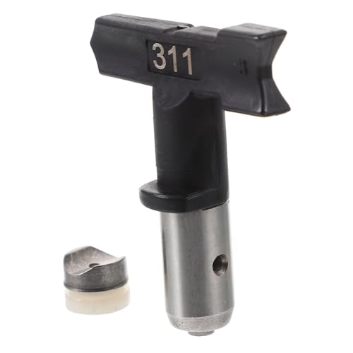 SHINEOFI 1 Stück Reversible Airless Sprayer Tips Wendbare Sprühdüsen für Airless Sprühgeräte für Präzises Sprühen von Wasserlacken und Beschichtungen mit Verbesserter Dichtungsqualität und