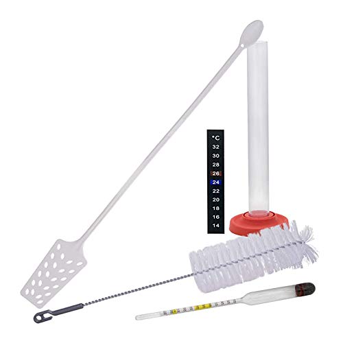 VIRSUS Kit Birra ''Lusso'' Artigianale Fai da Te con Malto European Lager + 1 Tappatrice Capsulatrice a 2 Leve e Tappi