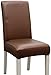 Pokrowce na krzesła ze stretchu Osłona krzesełka do jadalni i oleistej powlekania oraz -Resistant Hotel Home Użytkowanie-żółty 1 sztuka Elastyczne pokrowce na krzesła (Color : 6 Pieces Coffee)
