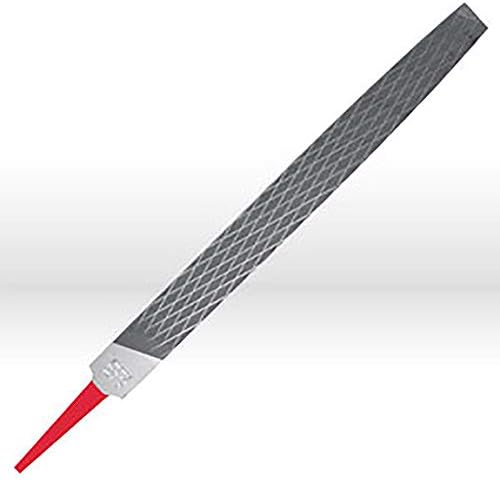 Simonds - 73243500 Flat Hand File, American Pattern, Chip Breaking, Rectangular, Coarse, 10" Length, 31/32" Width, 11/64" Thickness