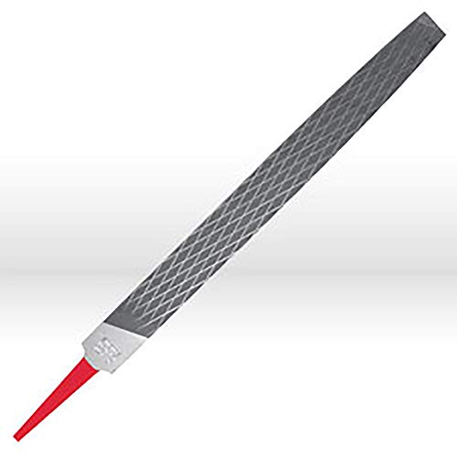 Simonds - 73243500 Flat Hand File, American Pattern, Chip Breaking, Rectangular, Coarse, 10" Length, 31/32" Width, 11/64" Thickness #TOP17