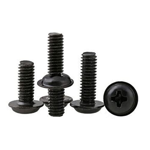 Image of Rely⇒VP INDUSTRIES (Pcs-25) M6x20 mm Pan Combination Phillips-Slotted with washer screw