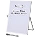 Aelfox 14 x 10 Inch Desktop Whiteboard, Magnetic Small Dry Erase Board with Stand Double-Sided Planner Whiteboard Reminder Board with Dry Erase Marker for Office, Home, School