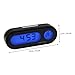 FUNOMOCYA 1pc Professional Luminous Car Dash Clock Thermometer Accurate Digital Temperature Display for Vehicles Material Multifunctional and Temp Gauge Easy to Install Dashboard