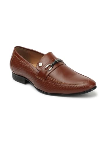Mocasines negros Carlton London CL-KI-M-602 de vestir y calzado cómodo masculino
