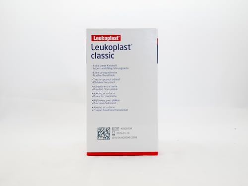Apósitos clásicos Leukoplast de 5m con alta adherencia textil 4