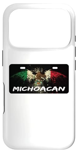 Michoacan Mexico License Plate Mexican Patriotic Michoacana �X�}�z�P�[�X iPhone 17 Pro �p