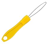 HOME-X Button Hook Helper, Assistance Tool for The Elderly, One-Hand Button Tool- Yellow- 6” L x...