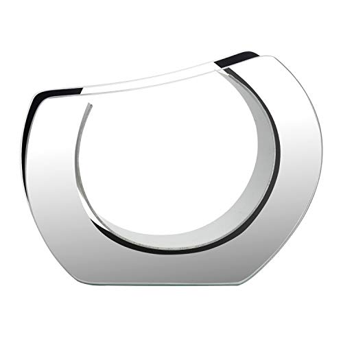 Royal Imports Flower Mirror Glass Vase -Round Angled,...